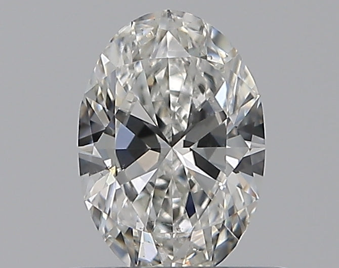 0.46CT OVAL SI1 F WH