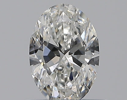 0.46CT OVAL SI1 F WH