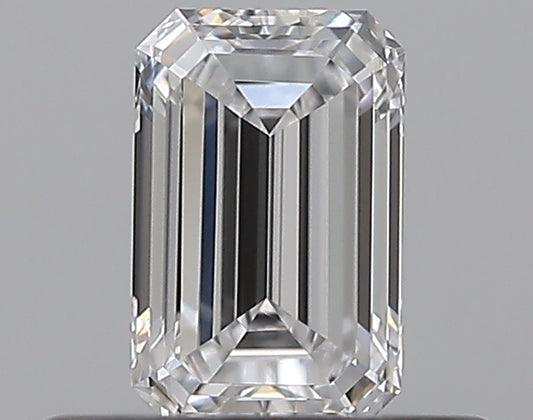 0.40CT EMERALD IF D WH