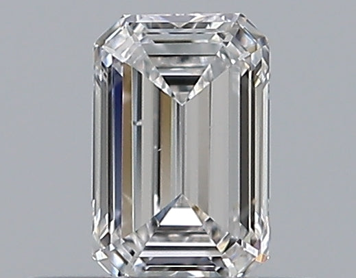 0.30CT EMERALD VS2 D WH