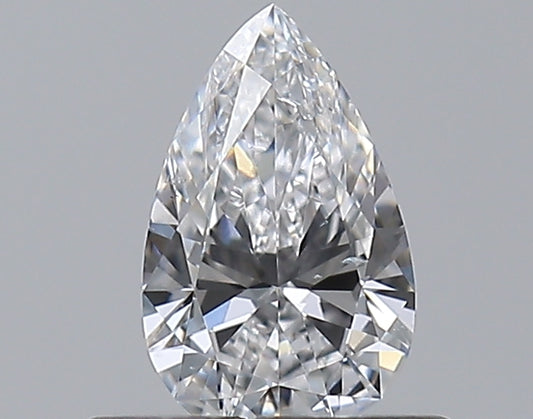 0.41CT PEAR SI2 D WH