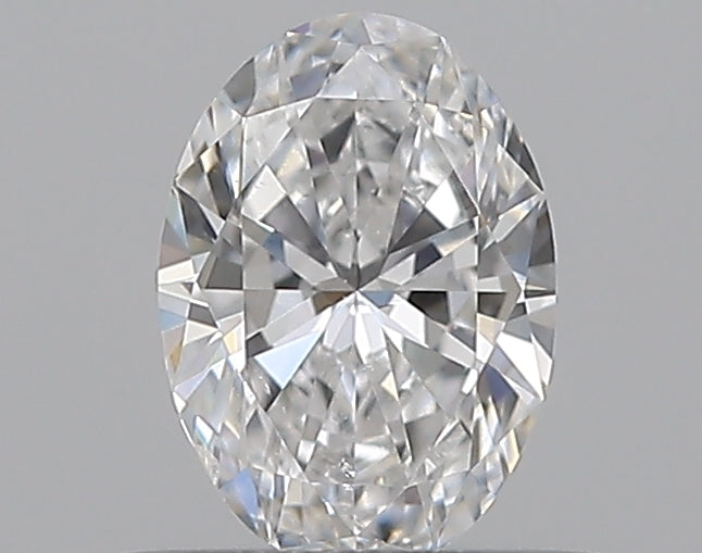 0.41CT OVAL SI2 D WH
