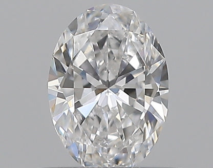 0.41CT OVAL SI2 D WH