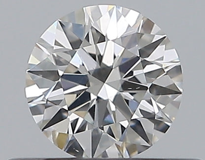 0.38CT ROUND SI1 F WH
