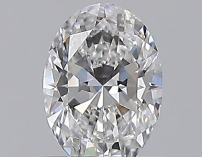 0.46CT OVAL VVS2 D WH