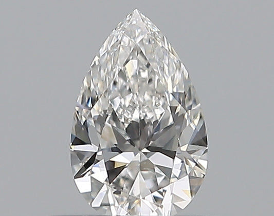 0.36CT PEAR VVS1 E WH