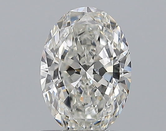 0.80CT OVAL SI1 G WH