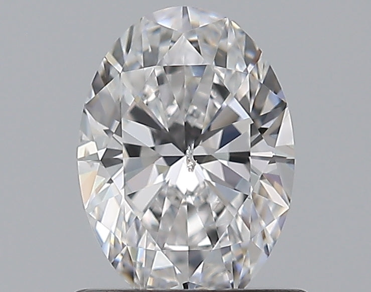 0.70CT OVAL SI2 D WH
