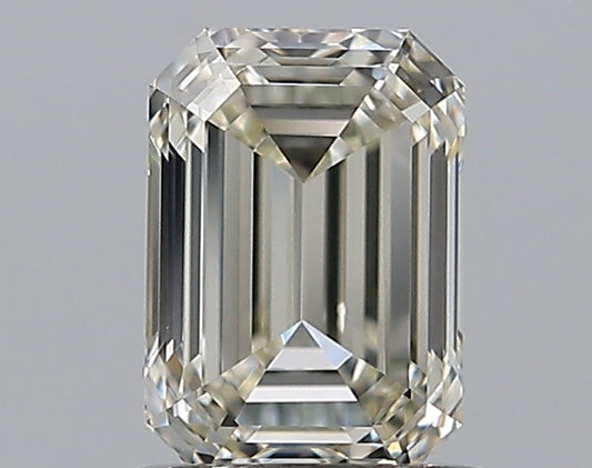 0.90CT EMERALD VVS2 L BRN1