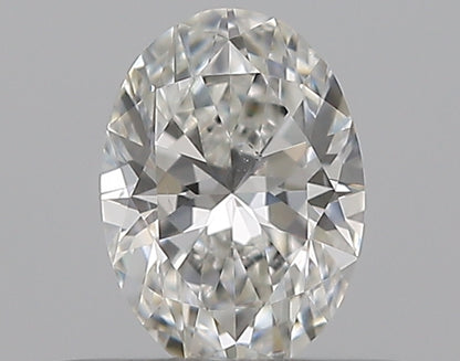 0.31CT OVAL SI1 G WH