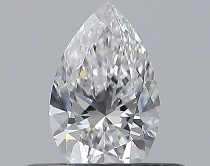 0.30CT PEAR VVS2 D WH