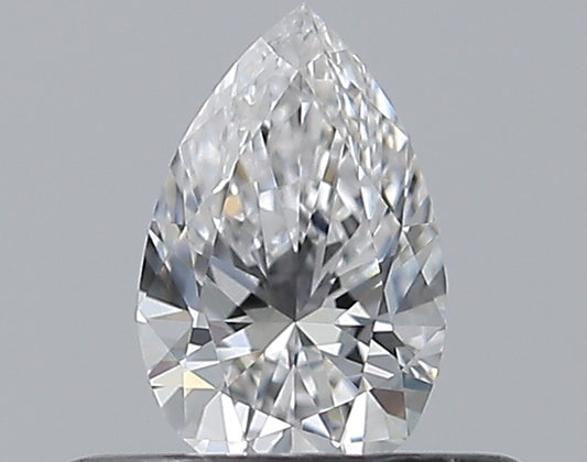 0.30CT PEAR VVS2 D WH