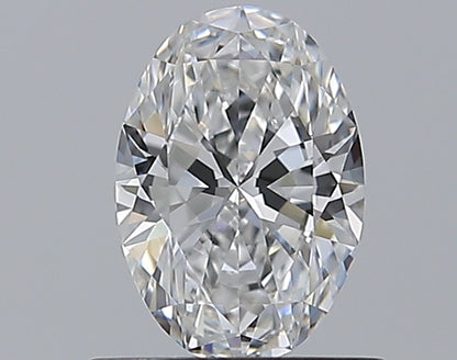 0.70CT OVAL VVS2 D WH