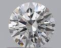 0.61CT ROUND VVS2 G WH