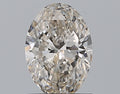 0.80CT OVAL SI1 J BRN1