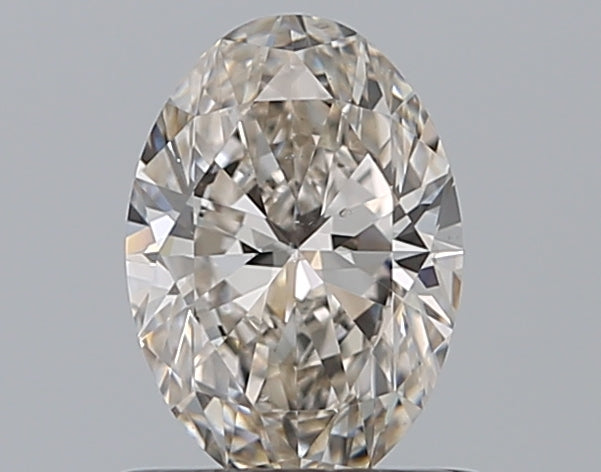 0.80CT OVAL SI1 J BRN1