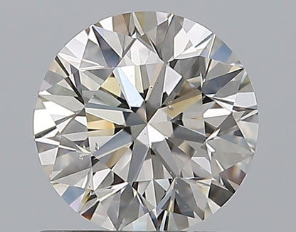 0.90CT ROUND SI1 K BRN1