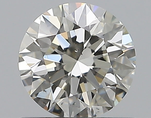 0.70CT ROUND SI1 J WH