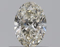 0.50CT OVAL VVS2 J BRN1