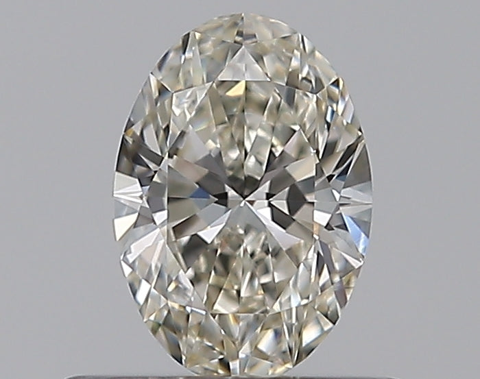 0.50CT OVAL VVS2 J BRN1
