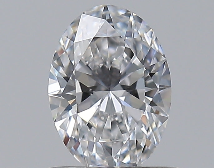 0.53CT OVAL VVS1 D WH