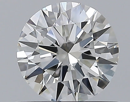 0.65CT ROUND VVS1 H WH