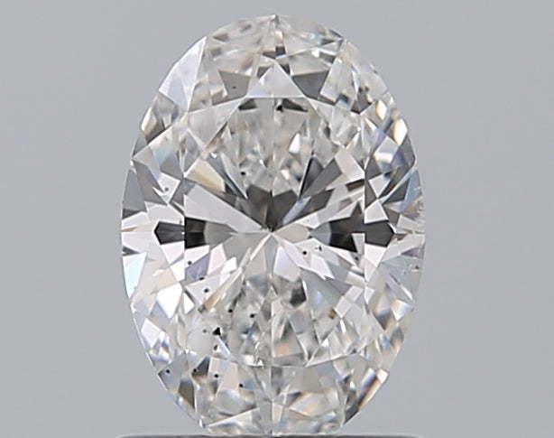 0.80CT OVAL SI2 F WH