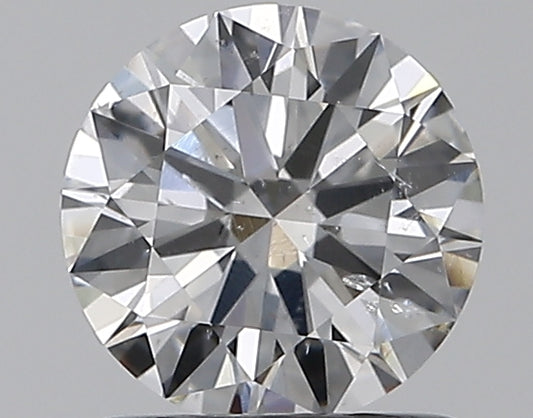 0.90CT ROUND SI2 E WH