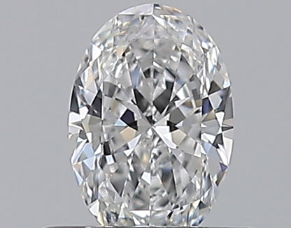 0.38CT OVAL VVS1 D WH
