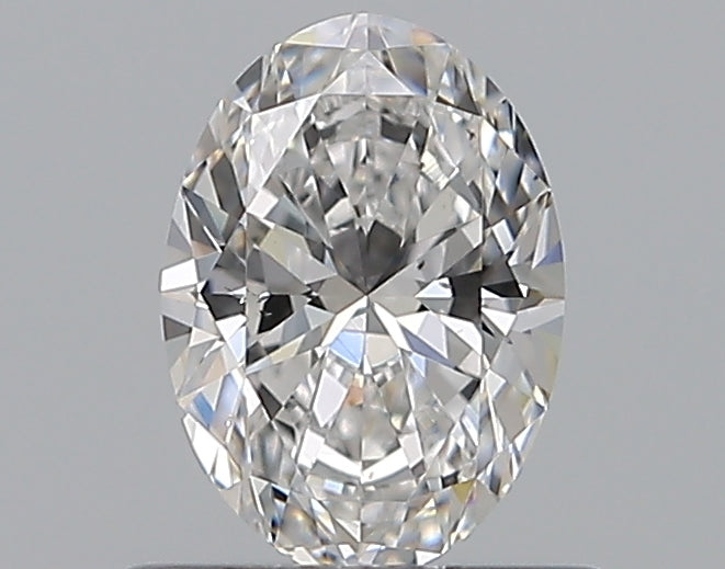 0.63CT OVAL SI1 D WH