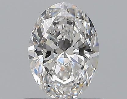 0.63CT OVAL SI1 D WH
