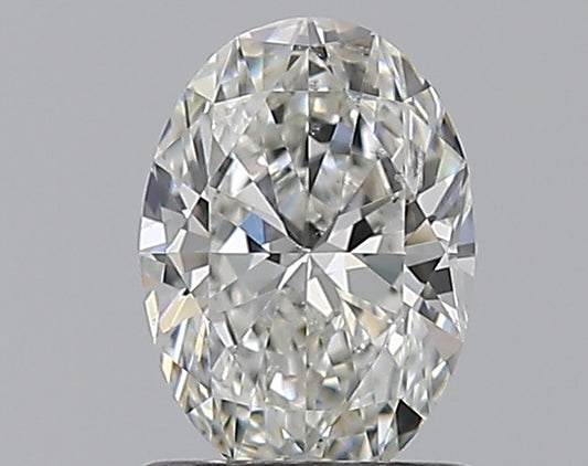0.90CT OVAL SI2 H WH