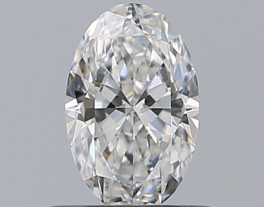 0.50CT OVAL VS2 E WH