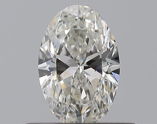 0.40CT OVAL SI1 G WH