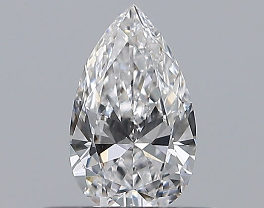 0.31CT PEAR SI1 D WH