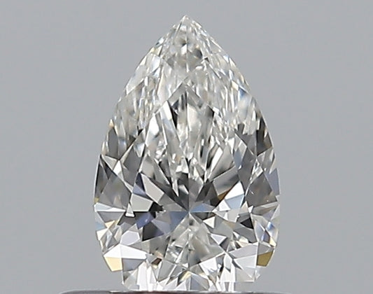 0.35CT PEAR SI1 F WH