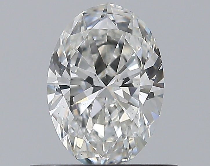 0.53CT OVAL SI1 F WH