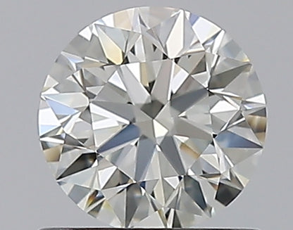 0.80CT ROUND VVS2 J WH