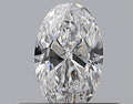 0.30CT OVAL SI1 D WH