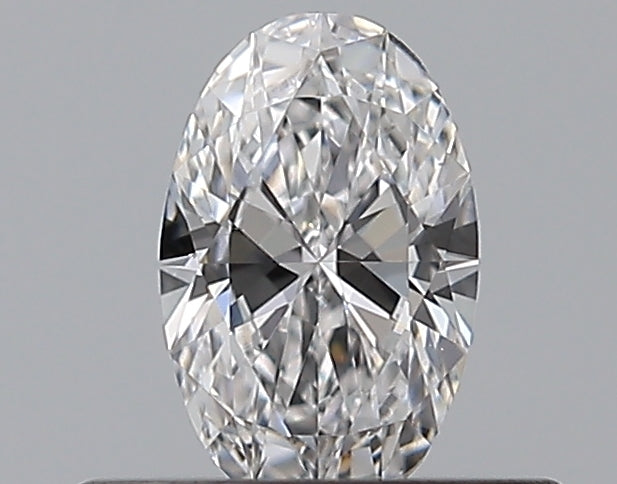0.30CT OVAL SI1 D WH