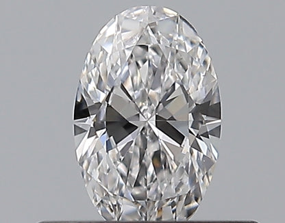 0.30CT OVAL SI1 D WH