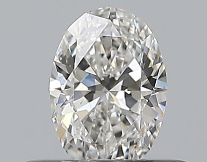 0.30CT OVAL SI1 F WH
