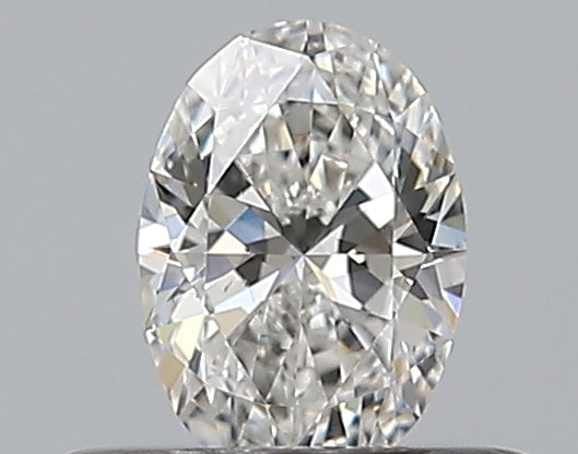 0.30CT OVAL SI1 F WH