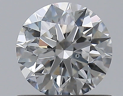 0.61CT ROUND SI1 G WH