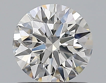 0.80CT ROUND SI1 F WH