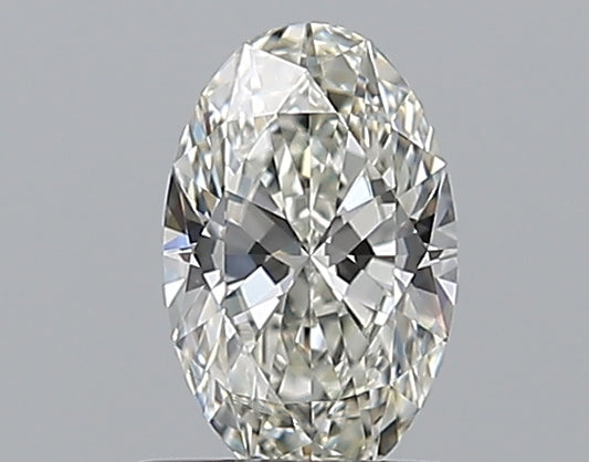 0.53CT OVAL VVS1 I WH