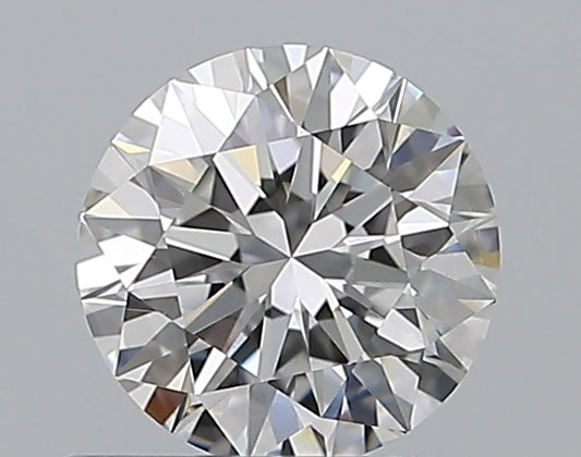 0.63CT ROUND VVS2 F WH