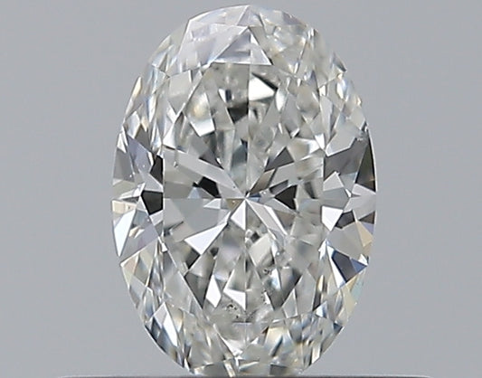 0.40CT OVAL SI1 G WH