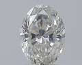 0.90CT OVAL SI1 H WH