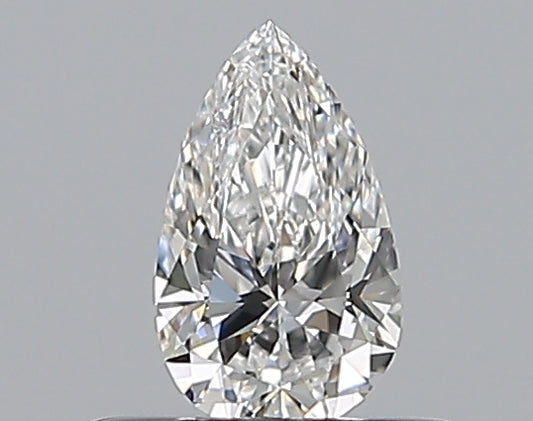0.31CT PEAR VVS2 E WH